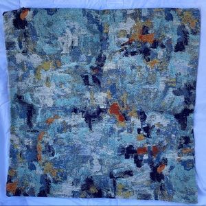 West Elm Watercolor Tapestry Pillow Cover